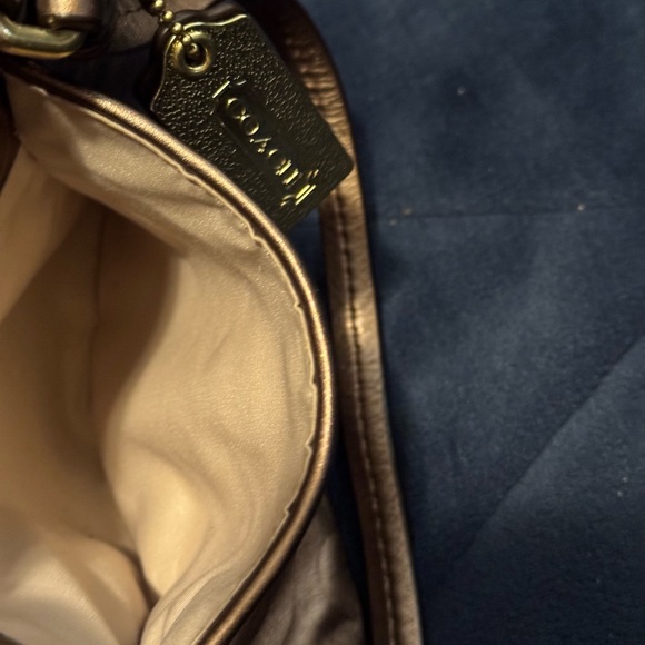 COACH F24607 PEYTON OP ART EMBOSSED DOUBLE ZIP CARRYALL HANDBAG - Picture 7 of 16